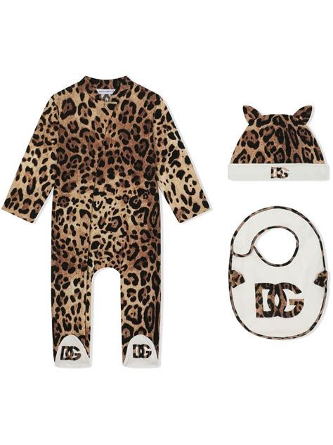 Dolce & Gabbana Kids leopard